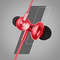 Zebronics Zeb-Buds 10 In Ear Wired Earphones with Mic, Metallic Design, L Shaped Connector, 13.5mm NdFeb Drivers