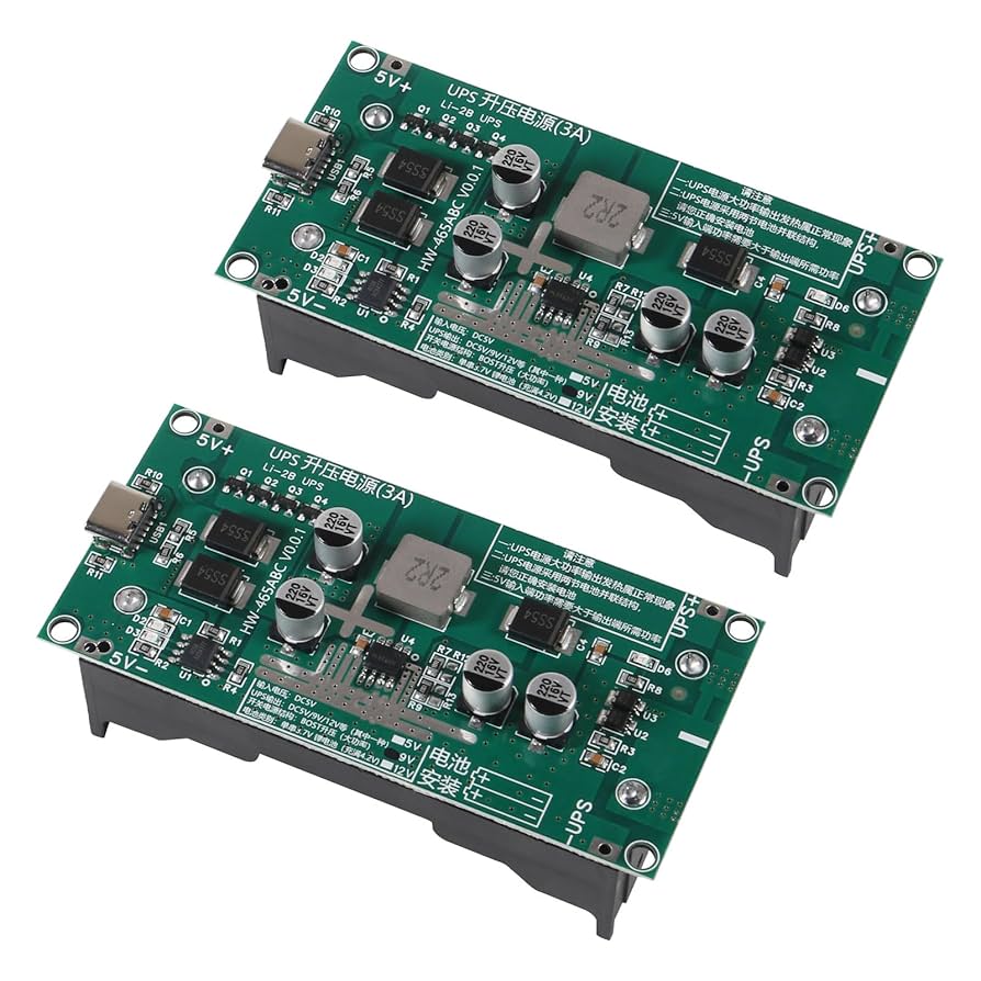 Two Way Lithium Battery Boost Module 5V UPS Protection Charging board