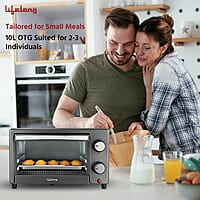 Lifelong OTG 10 Litre for Kitchen with Baking Tray - 800W Electric Oven Toaster Griller