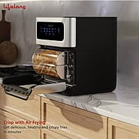Lifelong Digital Air Fryer Toaster Oven 12L Premium 1800-Watt Oven with 7-in-1 Functions