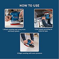 BOSCH GEX34-150AE RANDOM ORBITAL SANDER(06013728F0)
