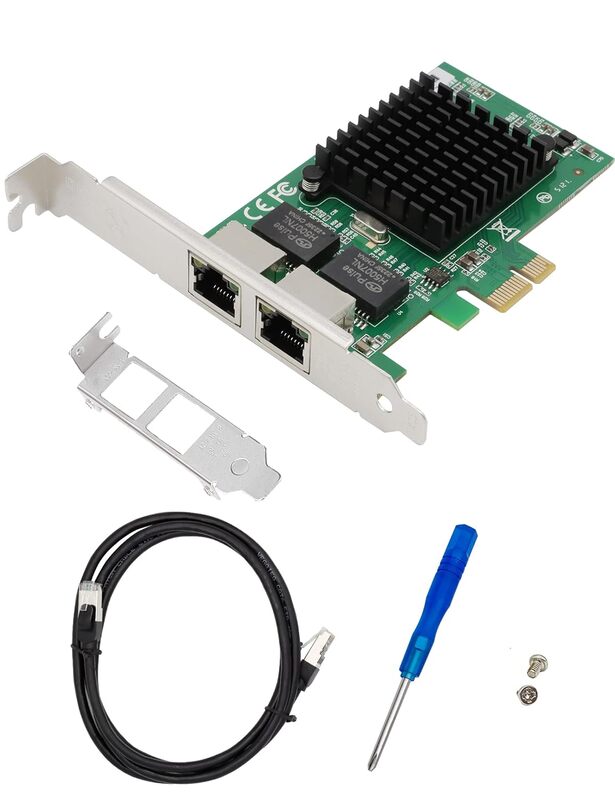 uPort PCIe Gigabit LAN Card – 2-Port 1X Slot offers high-speed network connectivity with dual Gigabit Ethernet ports, perfect for enhancing your PC's networking capabilities and performance.