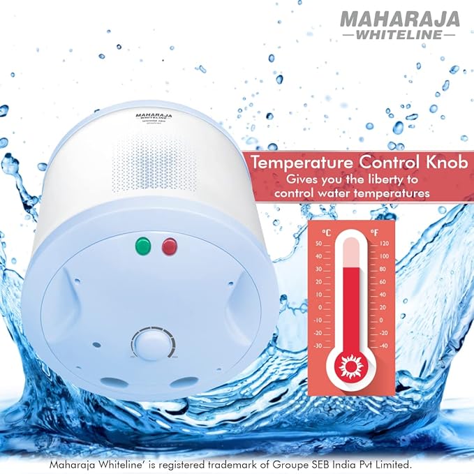 Maharaja Whiteline Warmist Neo Plus Water Heater/Geyser, 25 Liters