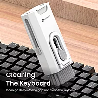 Portronics Clean M 8-in-1 Device Cleaner Kit – Brushes, Wipes & Sprays
