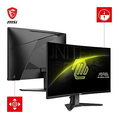 MSI, 27 Inch, 180Hz Refresh Rate Monitor, MAG 27CQ6F
