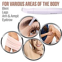 Havells 4-In-1 Lady Body Groomer Bikini & Eyebrow Trimmer With Protective Combs Recharegeable