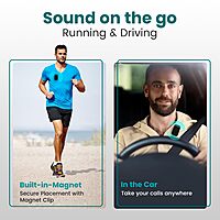 Portronics POR 2463 Talk 4 Bluetooth Speaker – BT 5.3 | Clip-On | Mic | IPX5 | Black