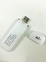 Lapcare LDF-90 4G USB Dongle – Plug-and-Play | 150 Mbps/50 Mbps Speed | Works with Major Indian SIMs | Wi-Fi Hotspot for Up to 10 Devices | 1-Year Warranty