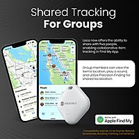 Portronics Loca iOS Item Finder – MFi Certified | Buzzer & Left-Behind Alerts