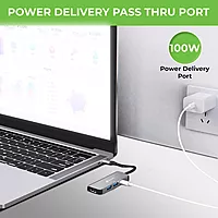Ultraprolink UL1206 Smart Hub 4 USB-C 4 in 1 Docking Hub