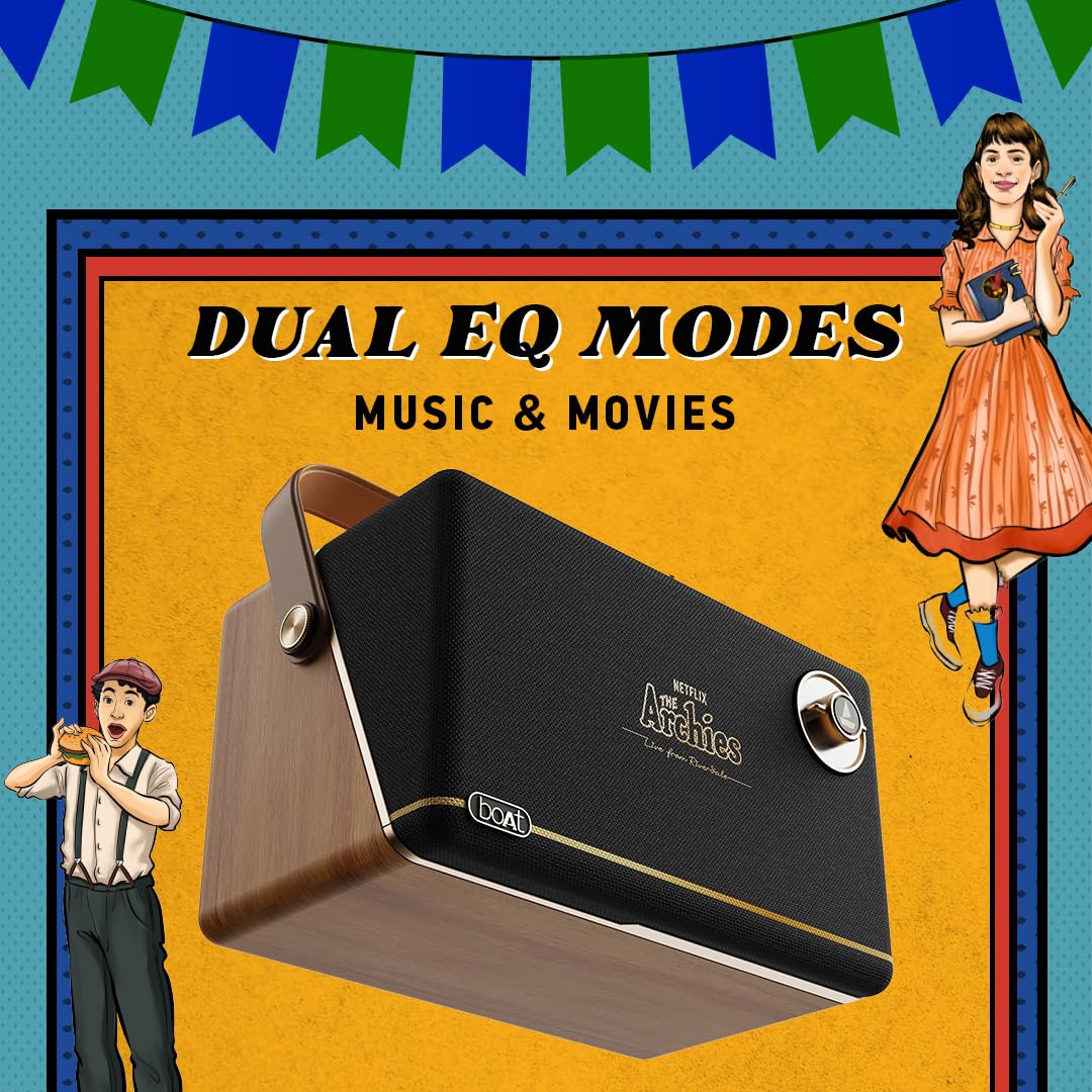 boAt Stone Majestic Black Jukebox boAt Stone Majestic Black Jukebox