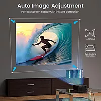 Portronics Beem 510 Projector – 1080p Native, 4K Ready, 3000 Lumens, compact, Wi-Fi enabled, HDMI/USB ports. Perfect for movies, gaming, and presentations.