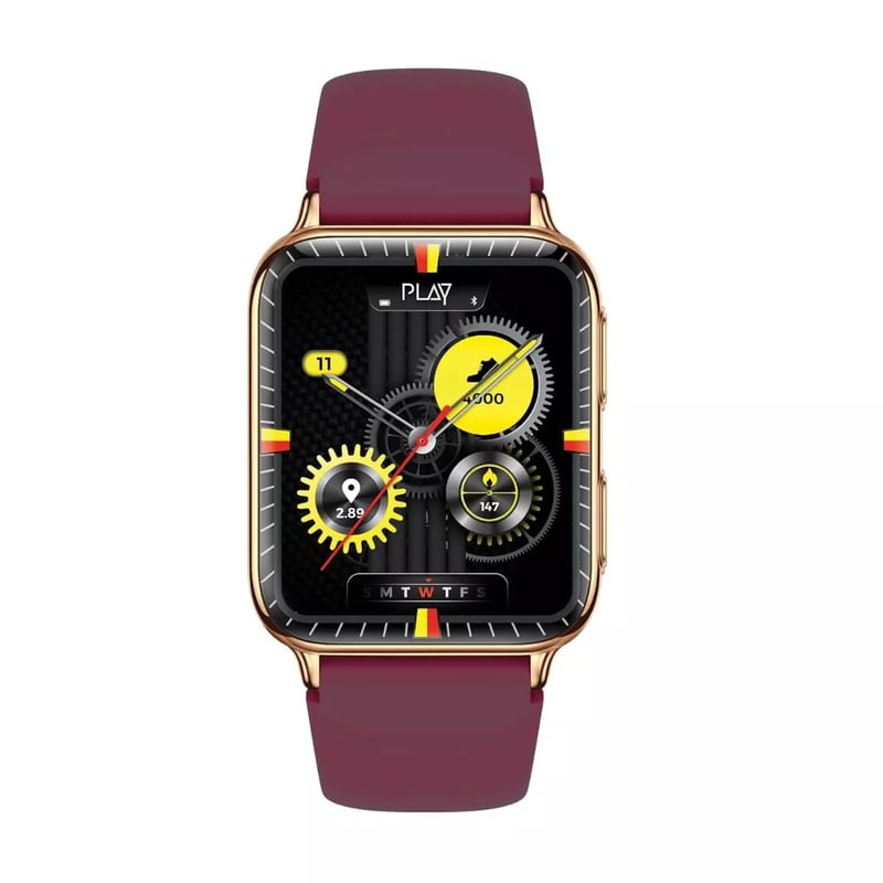 PLAY Playfit Flaunt Smartwatch Champagne+Wine