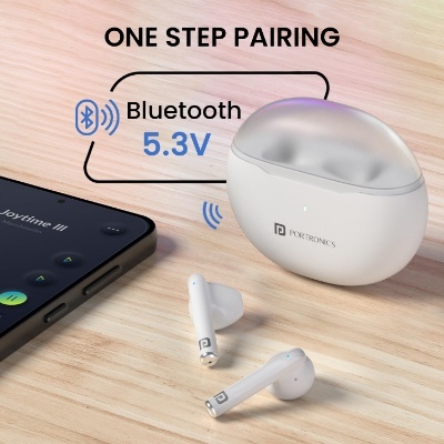 Portronics Twins S20 in Ear TWS Earbuds with 35 Hour Playtime, Touch Control, Low Latency, Game & Music Mode, 13mm Bass Dynamic Driver, IPX5 Water & Sweat Resistance, Type C Fast Charging Portronics Twins S20 in Ear TWS Earbuds with 35 Hour Playtime, Touch Control, Low Latency, Game & Music Mode, 13mm Bass Dynamic Driver, IPX5 Water & Sweat Resistance, Type C Fast Charging