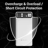 ZEBRONICS MW61 Wireless Power Bank, 10000 mAh, Rapid Charge, Built-in Wireless Charging Pad, Outputs - 22.5W Wired | 15W Wireless, Type C PD 3.0, LED Indicator