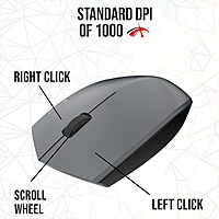 Coconut Inspire Wireless Combo (Reliable Keyboard & Mouse, Perfect for Home & Office, 1 Year Warranty)