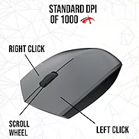 Coconut Inspire Wireless Combo (Reliable Keyboard & Mouse, Perfect for Home & Office, 1 Year Warranty)