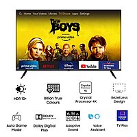 Samsung 108 cm (43 inches) Crystal 4K Neo Series Ultra HD Smart LED TV UA43AUE65AKXXL