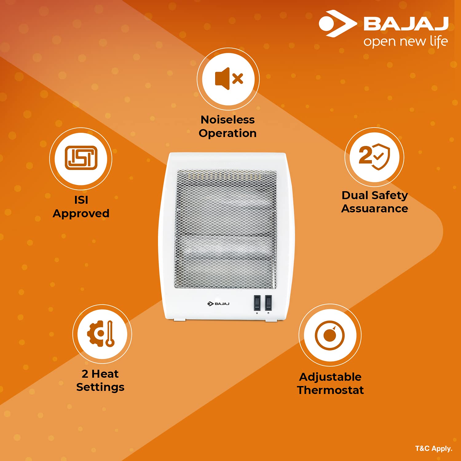 Bajaj IVORA SURFACE SPOT LIGHT 3W CDL
