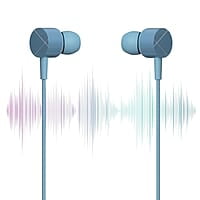 ZEBRONICS Zeb-Buds C2 in Ear Type C Wired Earphones with Mic, Braided 1.2 Metre Cable, Metallic Design, 10mm Drivers, in Line Mic & Volume Controller