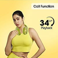 ZEBRONICS Zeb-Dynamic with Bluetooth supporting Headphone, Aux input, call Function and Media/volume control