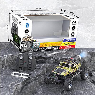 Mirana Explorer 4WD App-Controlled Off-Road RC Car - Universal Pack