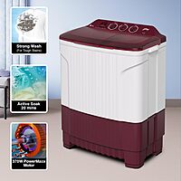 Godrej 8 Kg 5 Star Active Soak Technology Semi-Automatic Top Load Washing Machine