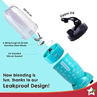 Wonderchef Nutri-blend GO, 22000 RPM 400 W 1 Unbreakable Jar