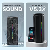 Portronics – Nova 40W Bluetooth Speaker, RGB & TWS | Powerful Sound, Dual Pairing, Portable Design & Long Battery Life for Parties
