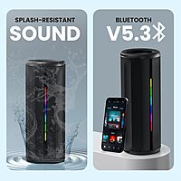 Portronics 2981 Nova BT Speaker – 40W | Bluetooth v5.3 | Handsfree Calling | Black |