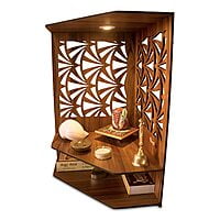 Sehrawat Brothers Wooden Pooja Mandir for Home & Office SB017 Sehrawat Brothers Wooden Pooja Mandir for Home & Office SB017