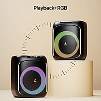 boAt PartyPal 195 Midnight Black