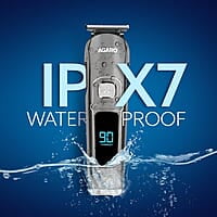 AGARO Cosmo Beard Trimmer For Men 4 Length Setting combs 2 Speed, USB Rechargeable, 90 mins Runtime
