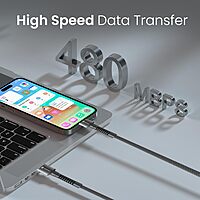 Portronics Konnect X USB-A to Micro USB Cable 3A Fast Charging Data Sync 1M Black