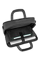 Samsonite Tech-ICT 17L Polyester Laptop Briefcase – Grey | Fits 16.4 Inch Laptop