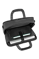 Samsonite Tech-ICT 17L Polyester Laptop Briefcase – Grey | Fits 16.4 Inch Laptop