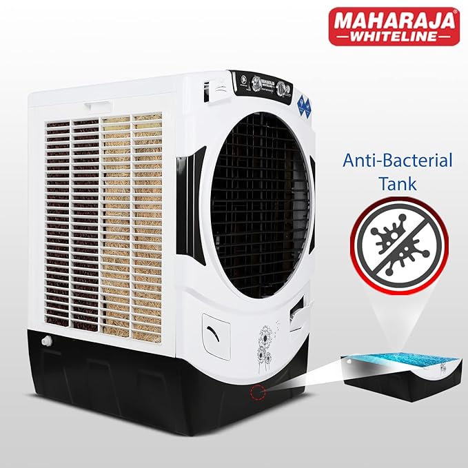 Maharaja Whiteline Bravo prime Desert Air Cooler with 65 Liter Large Tank Capacity, 165W