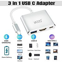 uPort 3-Port HDMI Switch – Seamlessly connect up to 3 devices to one HDMI display. Supports 4K UHD resolution for stunning visuals. Easy switching with a button. Perfect for home entertainment!