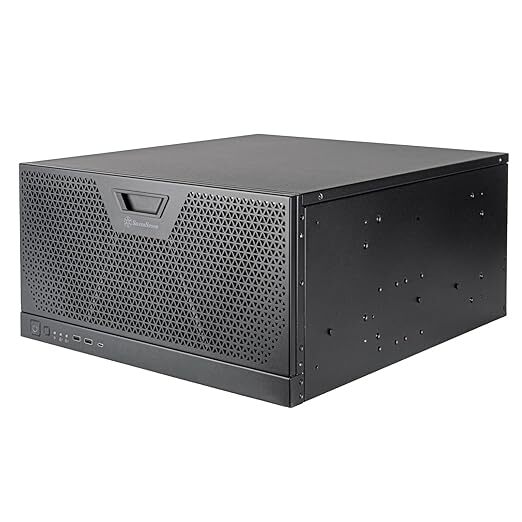 Silverstone 5U Rackmount Server Chassis with Dual 180mm Fans (RM51) Silverstone 5U Rackmount Server Chassis with Dual 180mm Fans (RM51)