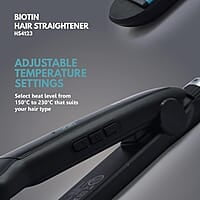 Havells HS4123 Biotin Infused Wide Plates & Temperature Control Hair Straightener