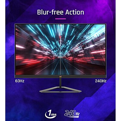 ViewSonic VX2479A-HD-PRO 24 Inch Gaming Monitor – FHD IPS | 240Hz | FreeSync