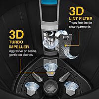 Whirlpool 11Kg Semi-Automatic Top Loading Washing Machine