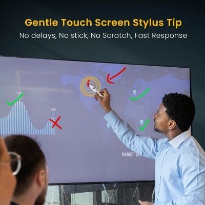 Portronics SlideMate 2 Wireless Presenter Remote with Rechargeable Battery, Slide Changer Buttons, USB Receiver, Telescopic Extendable Pointer Stylus, Presentation Pen for Laptops & PC (White) Portronics SlideMate 2 Wireless Presenter Remote with Rechargeable Battery, Slide Changer Buttons, USB Receiver, Telescopic Extendable Pointer Stylus, Presentation Pen for Laptops & PC (White)