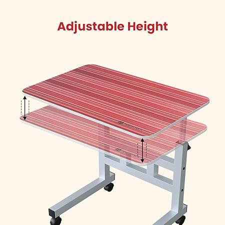 Portronics My Buddy D Wood Multipurpose Movable & Adjustable (Crimson Red) Portronics My Buddy D Wood Multipurpose Movable & Adjustable (Crimson Red)