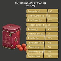 SMOOR Premium Chocolate Coated Cranberry Dragees 55% Cocoa Creamy Dark Couverture Chocolate Covered Cranberries 100g