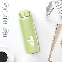 MILTON Aqua 750 Stainless Steel Water Bottle, 750 mlSingle walled Leak Proof
