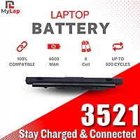 Dell N3421 Laptop Battery: Reliable power source for your Dell N3421 laptop. High capacity, long-lasting performance, and easy installation. Keep your device running smoothly on the go!