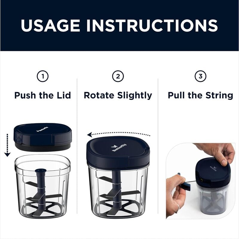 Butterfly Premium Vegetable Chopper 900 Ml