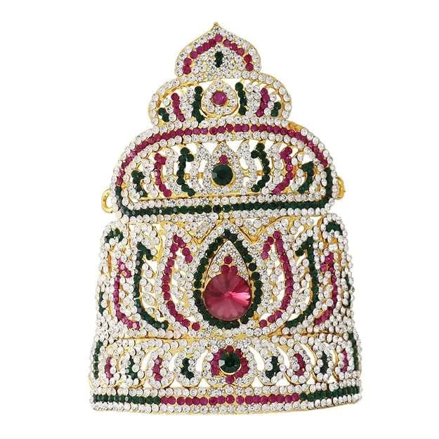 All God and Goddess Kireedom|Lotus Large Kireedam|Festival|Swamy Decoration|Deity Pooja Deco