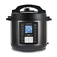 AGARO Imperial Electric Pressure Cooker, 6 litre, 14 Pre-Set multi Cooking Functions, Adjustable Pressure